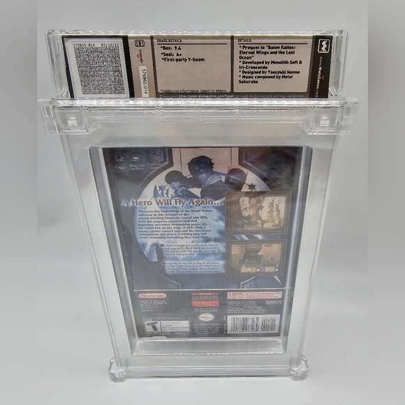 Batien Kaitos Factory Sealed Wata Graded A+ 9.4 - Picture 3 of 4